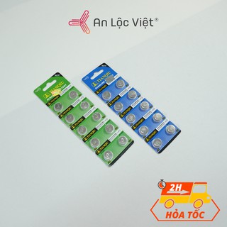 10 Viên Pin đồng tiền AG10/AG13 (Đơn giá bán theo viên -sử dụng cho máy tính cầm tay)