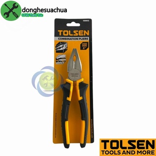 Kìm điện Tolsen 10002 mạ Niken 200mm 8 inch
