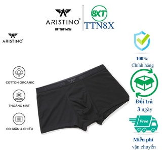 [CHÍNH HÃNG] Quần lót nam Boxer ARISTINO ABF056 từ 100% sợi bông thiên nhiên thân thiện và bảo vệ làn da nhạy cảm