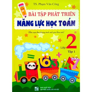 Sách - Bài tập phát triển năng lực Học Toán lớp 2 tập 1 (Biên soạn theo chương trình sách giáo khoa mới)