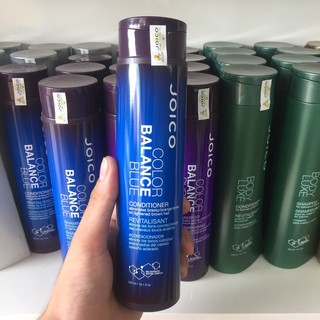 Dầu xả cân bằng ánh sắc Xanh Blue Balance Conditioner Joico 300ml