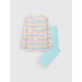 Bộ cotton mặc nhà bé gái Canifa