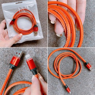 Cáp Sạc Iphone -Cáp Da Chính Hãng 1M