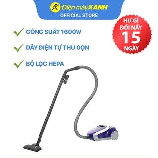 Máy hút bụi dạng hộp Panasonic MC-CL431AN46 công suất hút 350W có đầu hút khe - Chính hãng BH 12 tháng