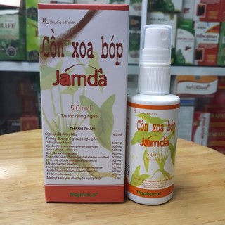 CỒN XOA BÓP JAMDA 50ML