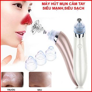 [Loại 1] Máy Hút Mụn RT8080/8030 Siêu Sạch Với 5 Cấp Độ Làm Căn Da Xóa Nếp Nhăn (Màu Hồng Da)