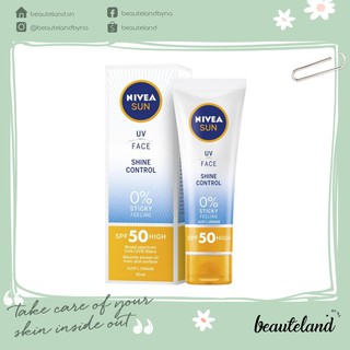 Kem chống nắng Nivea Sun UV Face Shine Control