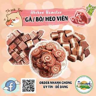 Gà/ Bò/ Heo viên dành cho Hamster