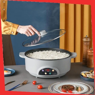 Nồi Lẩu Mini Đa Năng Xào, Hấp, Chiên, Nấu Cơm, Nấu Cháo Tặng Kèm Bộ Dụng Cụ 6 Món,Bảo hành 12 tháng