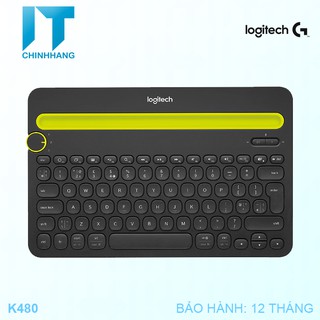 Bàn Phím Không Dây Logitech K480 Bluetooth - Hàng Chính Hãng