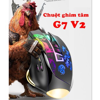 Chuột ghìm tâm Demon Baron G7 V2 - Hỗ trợ ghìm tâm trên tất cả thiết bị IOS,Android,PC