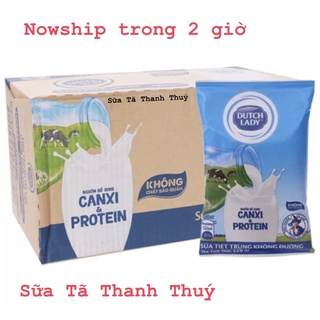 Thùng 48 bịch Cô Gái Hà Lan không đường 220ml x 48 bịch