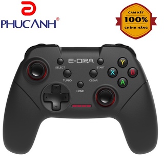 Tay cầm chơi game không dây E-Dra EGP7602, Hàng chính hãng
