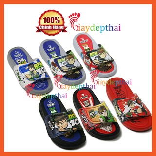 Dép Thái Lan Quai Ngang Bé Trai Siêu Nhân Adda Ben 10 (Hình ngẫu nhiên)