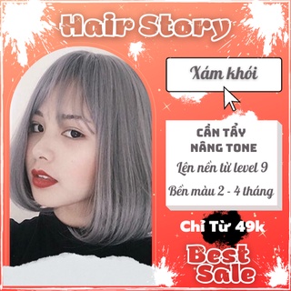 Thuốc Nhuộm Tóc Màu Xám Khói | Storyhair, Storyhairs