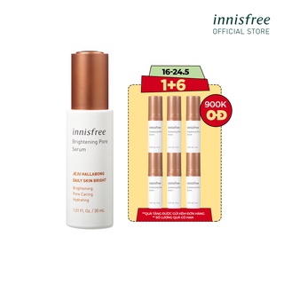 Tinh chất làm sáng da 3 trong 1 innisfree Brightening Pore Serum 30ml