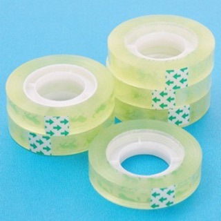 Băng keo Trong suốt/ Họa tiết/ Màu đơn sắc loại nhỏ (1 cuộn lẻ)