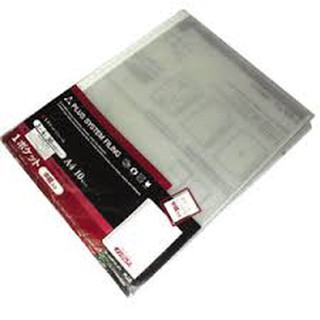 Tập 10 chiếc túi đục lỗ Plus loại dày 978a. Xuất xứ Nhật