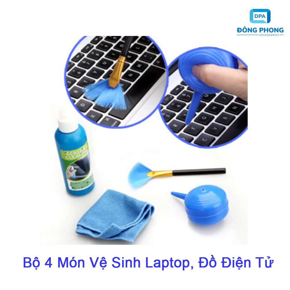BỘ VỆ SINH LAPTOP 4 MÓN