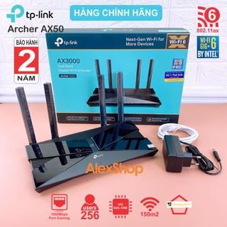 [Chính Hãng] TP-Link Archer X50 Thiết Bị Phát Wifi6 Gigabit Băng Tần Kép AX3000