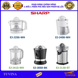 Máy Vắt Cam Sharp EJ-J256-WH, EJ-J408-WH, EJ-J415-WH, EJ-J850-BK, EJ-J130-ST - Hàng Chính Hãng (Bảo Hành 12 Tháng)
