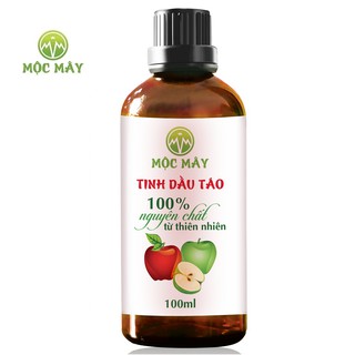 Tinh dầu táo nguyên chất Mộc Mây chai 100ml (Có kiểm định bộ y tế, chất lượng và mùi hương vượt trội)