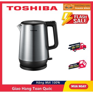 [Mã ELHADEV giảm 4% đơn 300K] Bình đun siêu tốc Toshiba 1.7 lít KT-17DR1NV - Hàng chính hãng