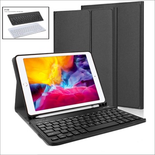 Bao da + bàn phím Bluetooth không dây + ngăn đựng bút thích hợp cho iPad air4 10.9 iPad 5/6/7/8/10.2 pro 11 2021/2020/2019/2018/2017