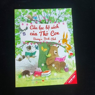Sách - Picture book song ngữ Câu lạc bộ sách của thỏ con (dành cho bé 3-8 tuổi)