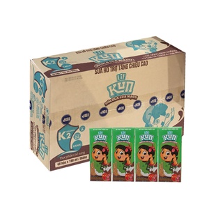 Thùng 48 hộp thức uống dinh dưỡng socola lúa mạch LiF Kun 180ml