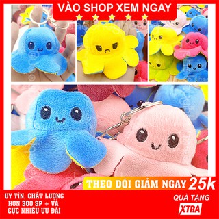 Móc khóa bạch tuộc cảm xúc nhiều màu ngẫu nhiên siêu dễ thương ✅ FREESHIP  Móc khóa bạch tuộc cảm xúc - Phát Huy Hoàng