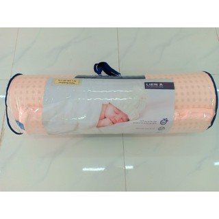 Nệm cao su thiên nhiên em bé Liên Á Bambino + 01 Áo nệm cùng kích thước