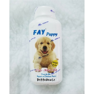 Phấn Tắm Khô FAY Puppy Dành Cho Chó Con Khử Mùi 120g