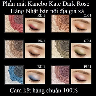 Phấn mắt Kate Dark Rose Shadow 2,3g của Kanebo Nhật bản nội địa đủ 10 tông màu GIÁ XẢ