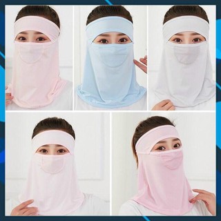 [Sẵn Hàng Giao Ngay] Khẩu trang kín mặt chống nắng
