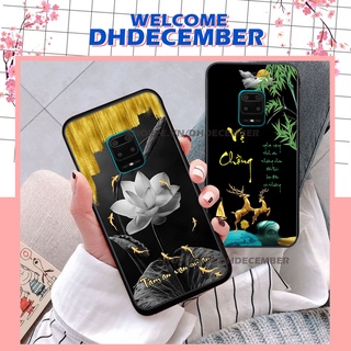 Ốp lưng Xiaomi REDMI NOTE 9S / REDMI NOTE 9 PRO in hình thư pháp tâm an vạn sự an ,mã đáo thành công SIÊU CHẤT