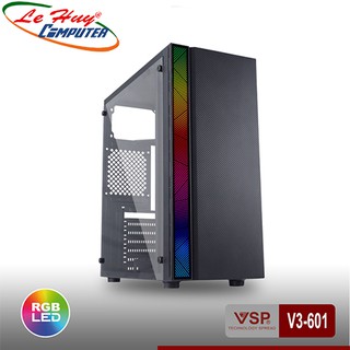 Vỏ máy tính VSP V3-601 Có Sẵn LED RGB