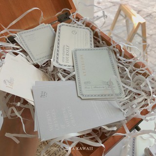 Giấy note giấy ghi chú vintage trang trí junk journal