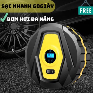 Bơm ô tô , bơm xe hơi điện tử tự ngắt và cài đặt cân hơi phù hợp cho mọi loại xe TIME HOME