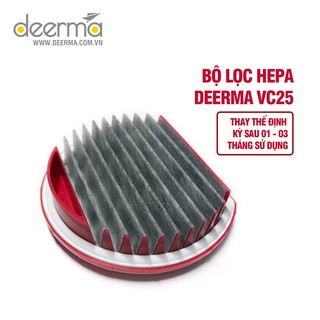 [Mã ELHA03 giảm 5% đơn 300K] Bộ lọc Hepa thay thế cho máy hút bụi Deerma VC25 (Sản phẩm gốc, chất lượng cao)