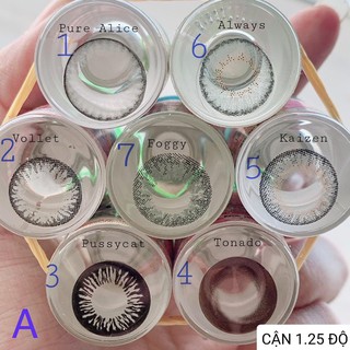 Lens Thái Cận 1,25 độ (Hàng cam kết chính hãng)