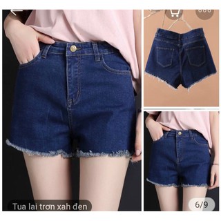QUần đùi jean màu đậm TTSLA0346