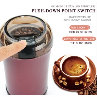 Máy xay cà phê mini cầm tay, xay hạt khô, hat tiêu, ngũ cốc, gạo, siêu mịn nhỏ gọn, tiện lợi, cực nhanh chỉ từ 6 đến 12s
