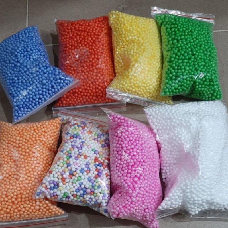 Hạt xốp màu siêu nhẹ