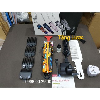 Tông Đơ Cắt Tóc Barber Resuxi 10W, Tông Đơ Cắt Tóc Cao Cấp Lưỡi Cắt Siêu Ngọt.(Ảnh thật)