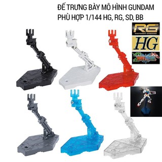 Đế trưng bày đồ chơi mô hình Gundam  Action Base cho Mô Hình Gundam 1/144 SD, BB, HG, RG