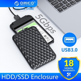 HDD Box hộp đựng ổ cứng ORICO 2520U3 2.5 inch SATA 3.0 đến cổng USB 3.0 5 Gbps 4TB SSD/HDD hỗ trợ UASP HD