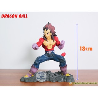 Mô Hình Goku SSJ4 Ảnh Thật 18CM Có Hộp
