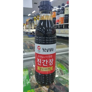 XÌ DẦU CHẤM YANGJO VỊ ĐẬM HÀN QUỐC 500ML - 양조 진간장