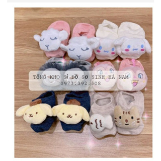 Vớ Tất Hình Thú 5D Chống Trơn Trượt Siêu Yêu Cho Bé Sơ Sinh Từ 0 - 2 Tuổi